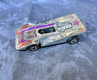 Hot Wheels Redline Steam Roller Super Chromes Vintage Mattel Canada Hong Kong