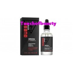 GUESS Effekt BRÄUTIGAM Conditioning Rasur Bartöl mit Jojoba Arganöl Aloe Vera
