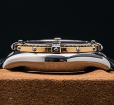 Breitling Chrono Cockpit 37mm SERVICED Yellow Gold & Steel Callisto D30012 8