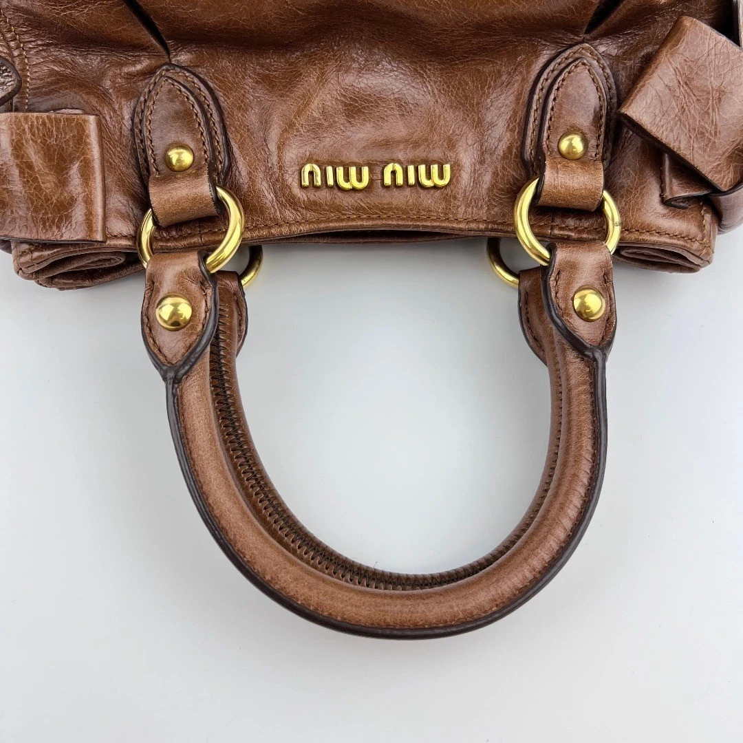 Miu Miu Bow Brown Bags & Handbags for Women for sale | eBay