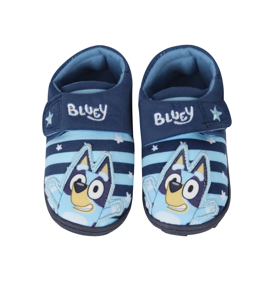 A2Z 4 KIDS Kinder Jungen Hausschuhe Bluey Bingo 3D Ohren offiziell lizenziert weich warm Slipper