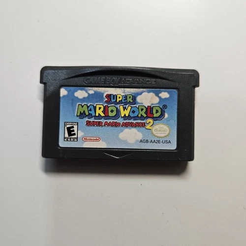 Super Mario World Super Mario Advance 2 (Game Boy Advance, 2002) CART ONLY