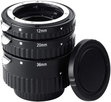 Extnp Auto Focus Macro Extension Tube Set 12Mm 20Mm 36Mm for Nikon AF AF-S DX