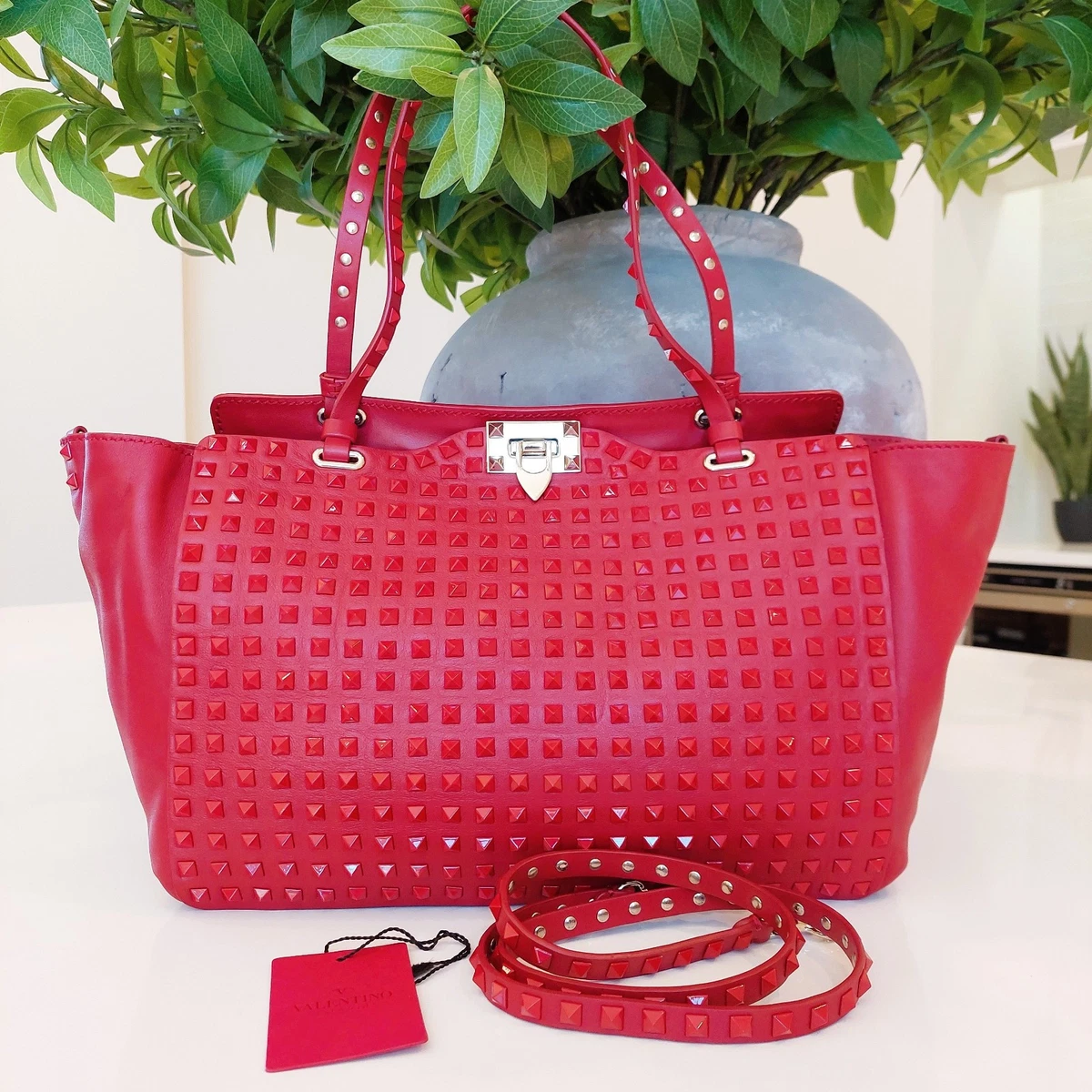 Valentino Satchel/Top Handle Bag Red Bags & Handbags for Women for