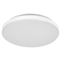 Led Deckenleuchte Metall Weiß Osram 3000K IP44 B:28,5Cm Deckenlampe Badezimmer