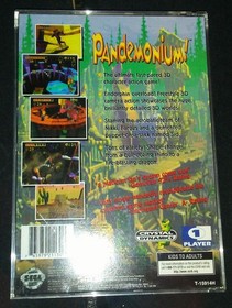 Pandemonium for Sega Saturn (1996) - COMPLETE with registration card - WORKING