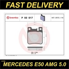 Brembo Brake Pads Set fits MERCEDES E50 AMG W210 5.0 Rear 96 to 97 0024200520