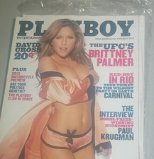 Playboy March 2012 Issue w/ Brittney Palmer, Paul Krugman, David Cross