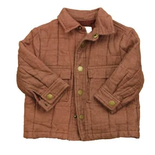 Rylee + Cru Plum Padded Overshirt Outerwear 12-18 Months Toddler Jacket