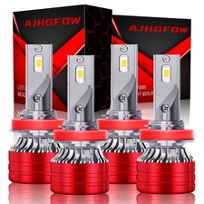 For 2012-2018 Ford Focus Combo Led Headlight Kit Bulb Low Beam Fog Light 6000k