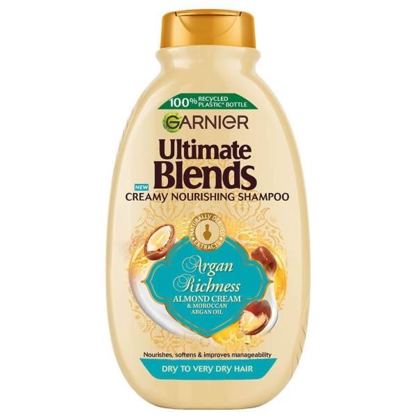 Garnier Ultimate Blends Argan Richness Shampoo 400Ml - Yellow - Image 2