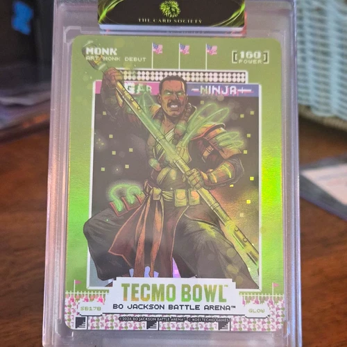 Tecmo Bowl Bo Jackson Battle Arena MONK Ninja SB17B Glow Scoreboard 2026