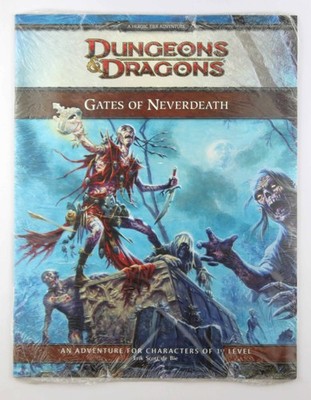 D&D 4e Gates of Neverdeath SW Erik Scott de Bie  WotC