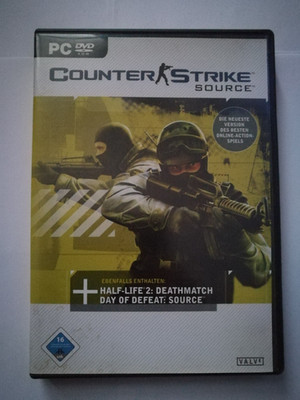 Counter-Strike: Source DVD + Day of Defeat: Source und Half-Life 2: Deathmatch