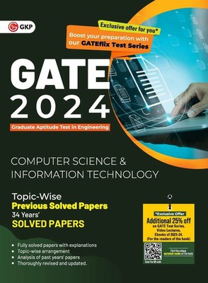 GATE 2024 Computer Science and Information Technology - 34 Years Topic wise...