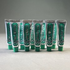 10 Marvis Classic Strong Mint Toothpaste Lot 0.5 Oz 10 mL Each Mini Travel Size