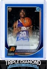 2025-26 Bowman #BCA-RF Rasheer Fleming Chrome Autographs Blue #/150 E472