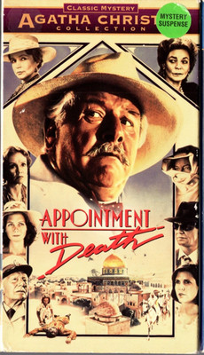 APPOINTMENT WITH DEATH Agatha Christie VHS Peter Ustinov Haley Mills David Soul