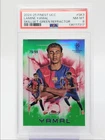 LAMINE YAMAL 2024 TOPPS FINEST UCC SKILLSET GREEN /99 PSA 8 Q0902