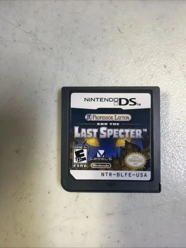 Professor Layton and the Last Specter (Nintendo DS, 2011) Tested Authentic Cart