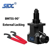 SFX BMT55 Driven Tool Holder BMT55-90° Live Tool Holder with ER32 Nut CNC Lather