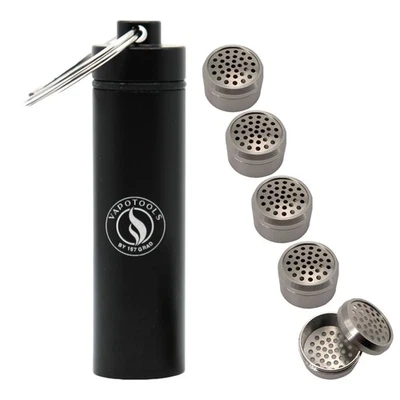 Vapotools by 157Grad Edelstahl-Dosierkapseln zum Stecken für Mighty/Crafty