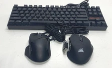 Redragon, Corsair and Razer Bundle of Gaming Keyboard and Mouse