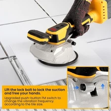 Tile Tiling Vibration Tool Leveling Machine for 20V Max Battery 8 Gears