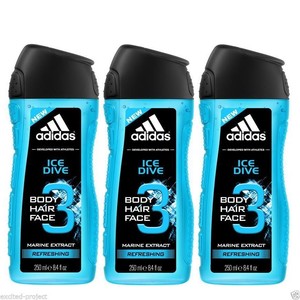 adidas ice dive body hair face how to use