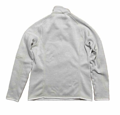 Patagonia Better Sweater Quarter Zip Fleece Jacket Grey Size