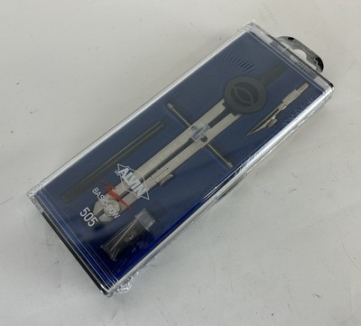 Alvin 505V Basic-Bow Kombi-Kompass Mit Balkenverlängerung – Für Kreise Bis 50,8 Cm Durchmesser