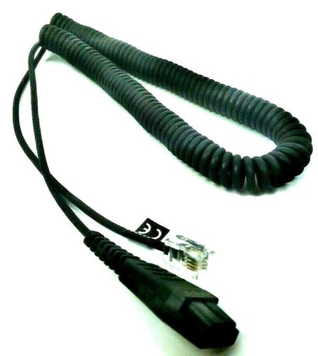 Jabra GN Netcom 8800-01-37 Direct Connect Headset Cord QD-RJ9 for Cisco Phone - Photo 3/6