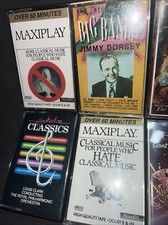 Lot Of 8 Cassettes, Different Types Of Classic Music. Tested VG-EX