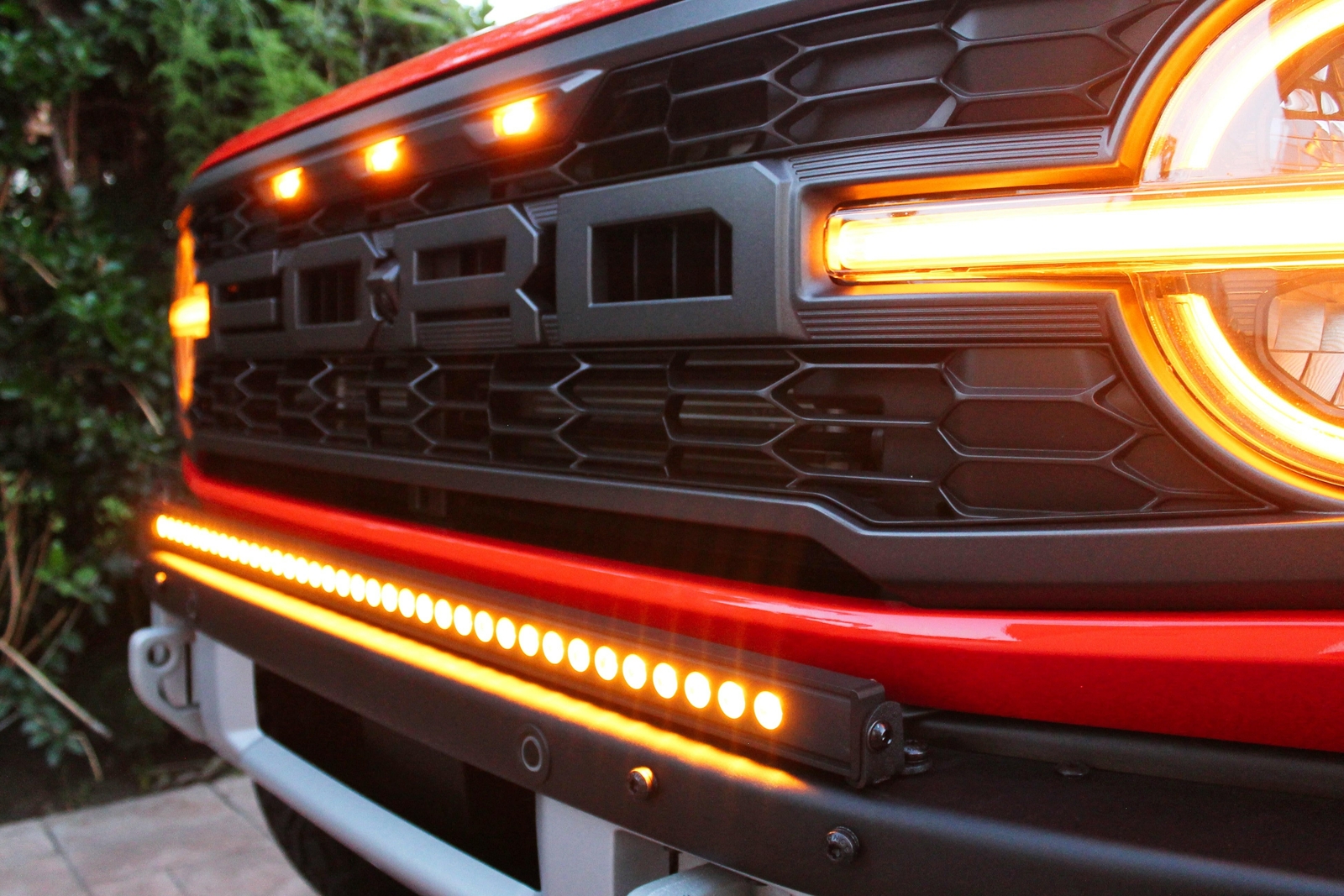 M&R Automotive 2022+ Ford Bronco Raptor 40in Bumper Light Bar | eBay