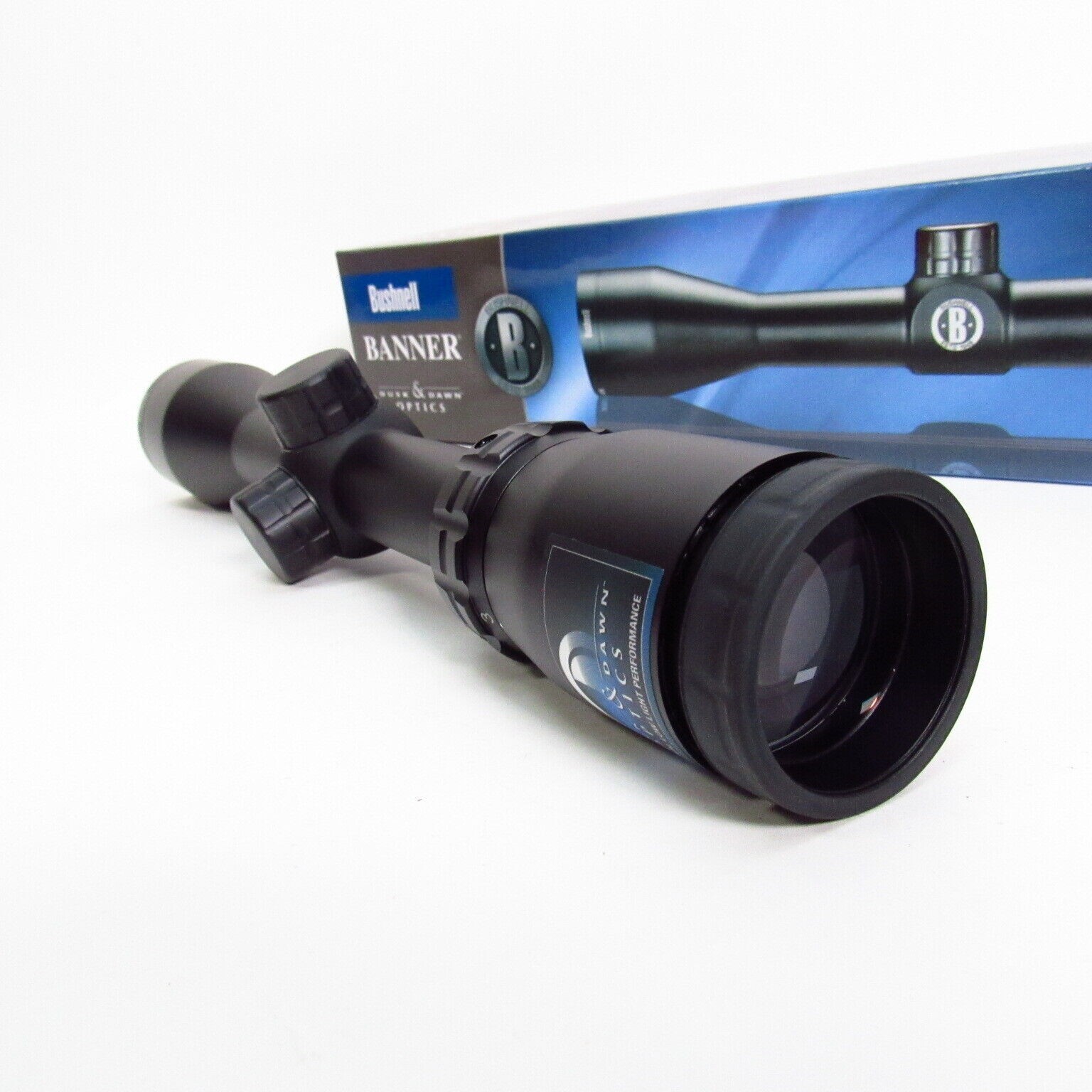 Bushnell Banner Scope, Dusk & Dawn Optics, 3-9X40mm, Multi-X Reticle ...