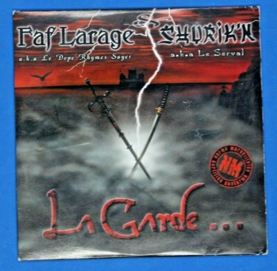 Rap CD '' FAF Larage und Suriken: Die Wache stirbt, gibt aber nicht auf '' 2 Titel 