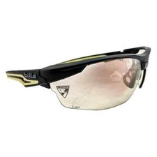 Box of 10 Bolle Tryon DSG branded safety/shooting glasses black/tan Frame Clear