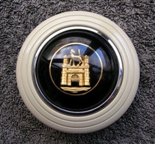 Nos Batwing Steering Wheel Horn Button Petri Vw Split Oval Bug T1 Beetle - Nos Nos Batwing Steering Wheel Horn Button Petri Vw Split Oval Bug T1 Beetle - Nos