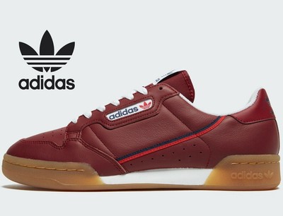 adidas continental burgundy