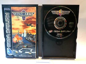 Sega Saturn Game - Wing Arms (with OVP) (PAL) 11239109