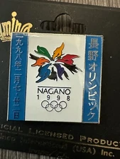 1998 Nagano Olympics Pin - Aminco
