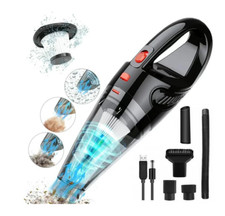 Handheld Vacuum Cordless, 6KPA Powerful Cyclonic Suction Vacuum Cleaner, Car Vac