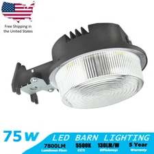 LED Street Light 75w Commercial Outdoor IP65 Area Security Road Lamp 8400LM