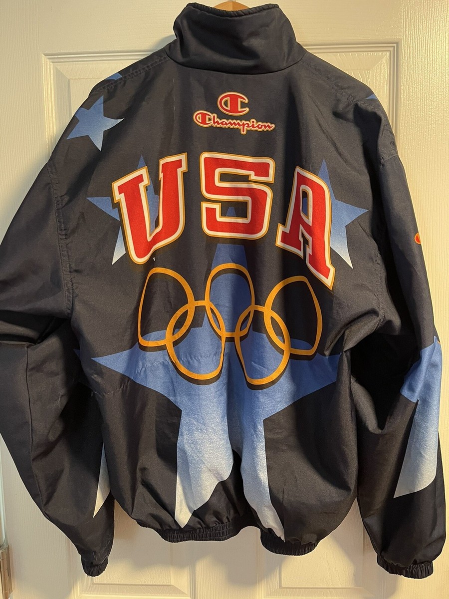 USA 1996 OLYMPIC GAMES ALL OVER PRINT JACKET WINDBREAKER