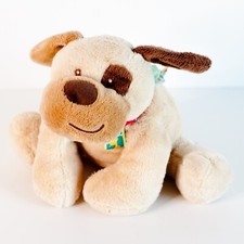 Mary Meyer Taggies Puppy Dog Plush Stuffed Animal Tags Ribbons Baby Toy