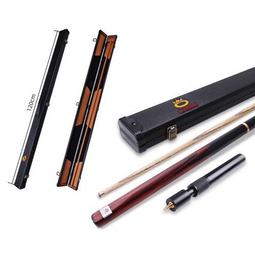 Taco de billar OMIN 57" Blood Evil Snooker 9,5/10/11,5 mm + extensor + estuche - Imagen 13 de 17