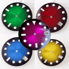 MOD 29mm Sterile Watch Dial Face For NH35 NH36 Pilot Watch Accessories Parts