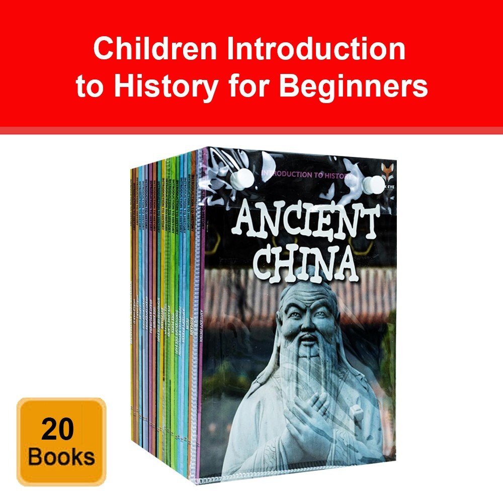 Children Introduction to History for Beginners(Series 1 & 2) 20 Books Collection