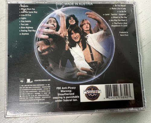 Journey - Captured - US CD  - NOS SEALED!!! - Picture 2 of 2