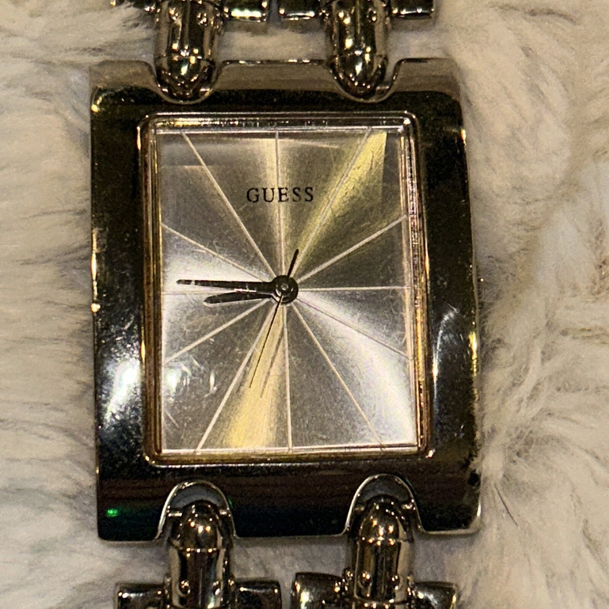 Guess G Link Bracelet Multi-Chain Steel Silver Women
